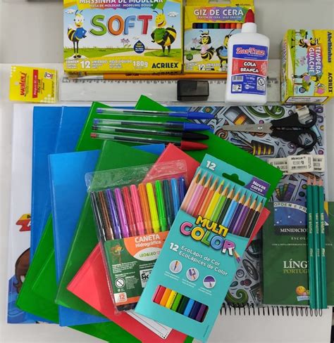 material escolar - kit mochila escolar infantil